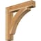 Ekena Millwork Thorton Block Rough Sawn Bracket, Western Red Cedar, 4"W x 24"D x 24"H BKT04X24X24THR05RWR - alternate 1